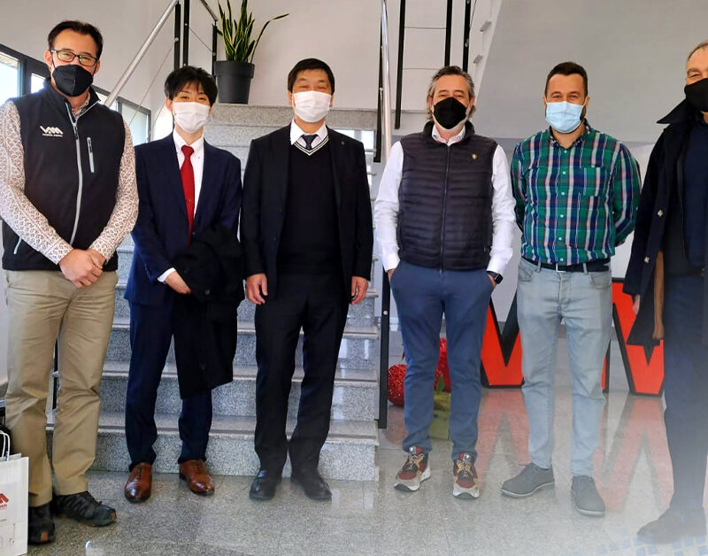 Vicedo Martí recibe la visita de AOKI