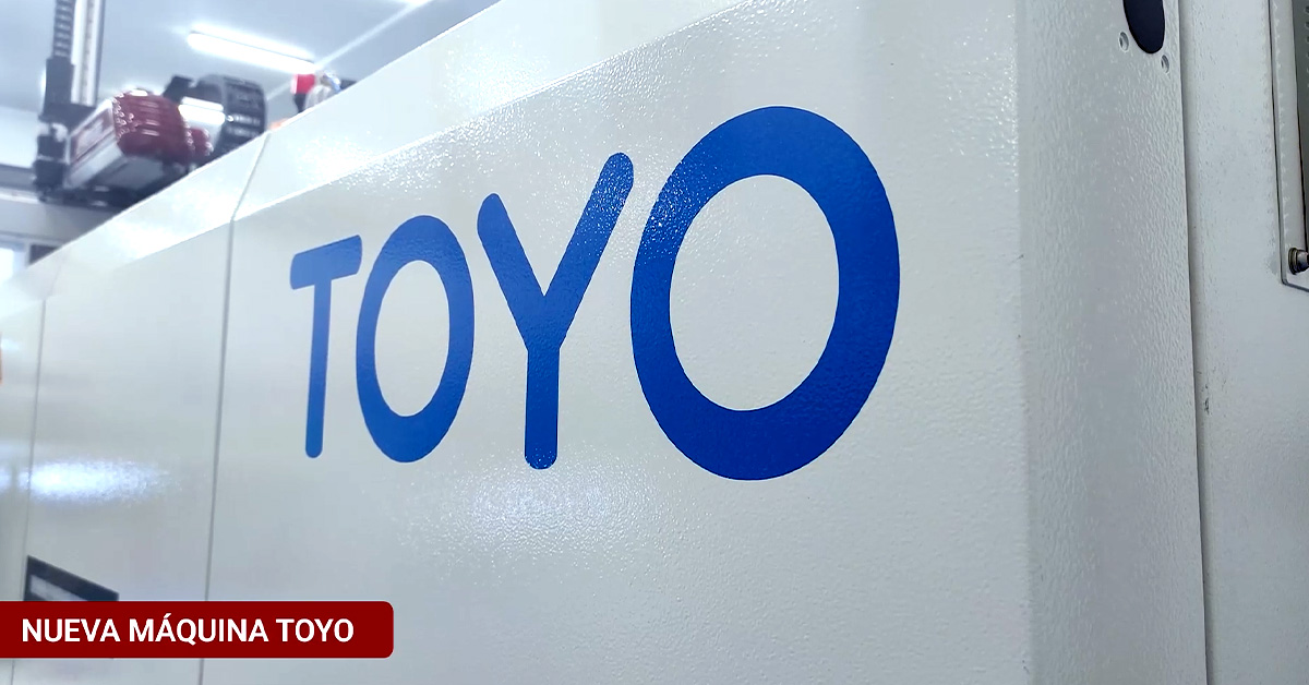 Vicedo Martí adquiere una nueva máquina inyectora eléctrica TOYO